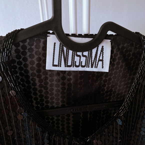 Linsdissima black sequin jacket - Picture 2 of 3